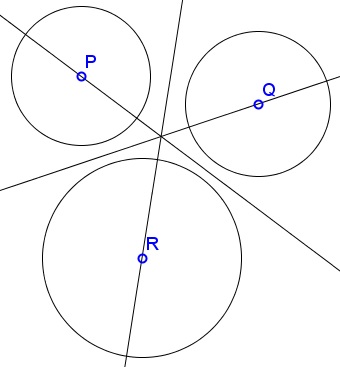 Circle Centers on Radical Axes
