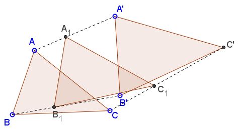 Theorem of directly similar triangles