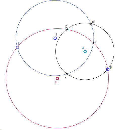 Construct a circle tangent to three given circles