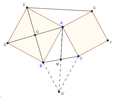 wo properties of Bottema's configuration - assymetric rotation