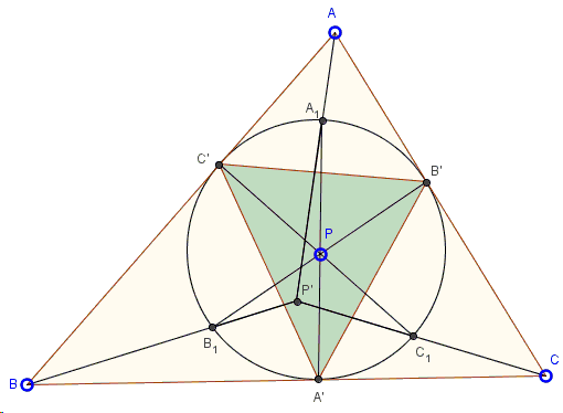 one concurrence involving the incircle and tagential triangle