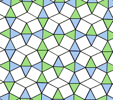 4,3,3,4,3 tessellation of the plane