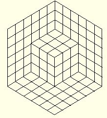 Shifting cube illusion - is this a cube in a corner or a cube without a corner?