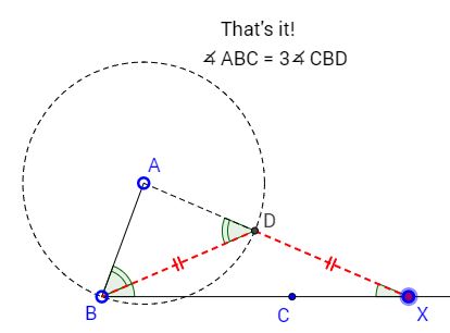 Paul Vjecsner's angle trisection