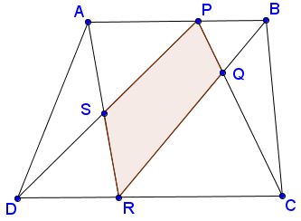 Areas in a trapezoid