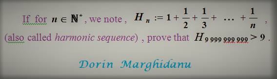 Dorin Marghidanu's divergence estimate