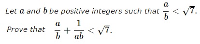 an inequality in integers