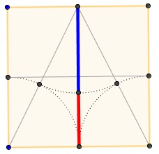 Golden Ratio In a 2x2 Square: Without And Within, diagram 3