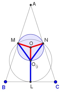Golden  Ratio in Isosceles Triangle II,illustration