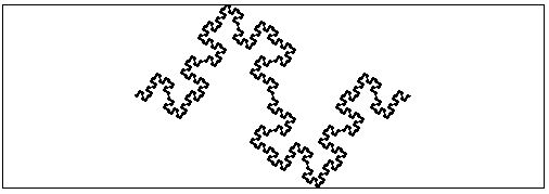 fractal of rational dimension