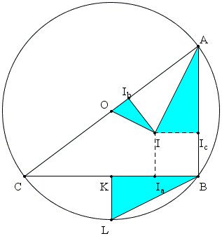 1-2-sqrt(5) triangle in the 3-4-5 triangle