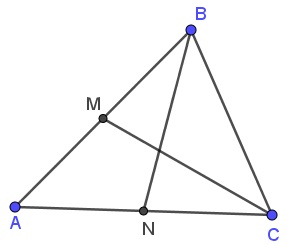 medians in triangle