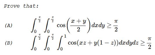 Inequalities with Double And Triple Integrals