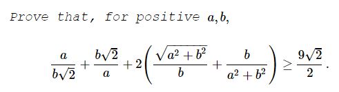 An Inequality  with Just Two Variables III