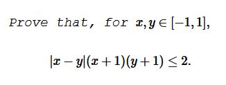 An Inequality  with  Just Two Variables  VI