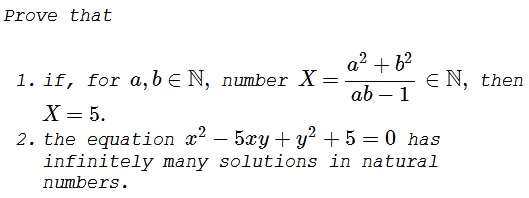 Uniqueness of Number 5