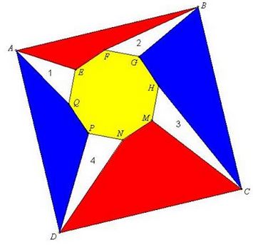 Tran Quang Hung's Area Lemma, solution, generalization 1