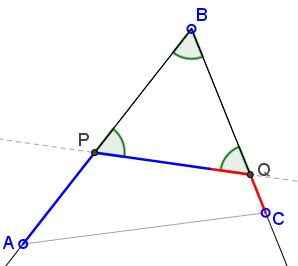 An Euler Line in a Triangle with a 60 Degrees Angle, problem