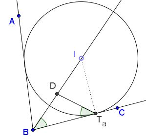 Garcia's collinearity - Lemma 2