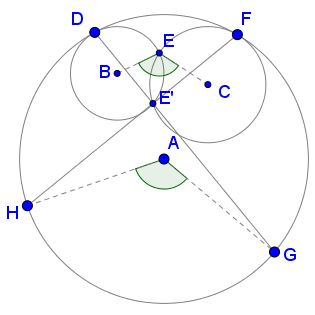 Homothety in Three Tangent Circles, 2