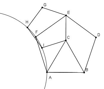 K. Knop's Problem with Two Regular Pentagons And an Equilateral Triangle, #5