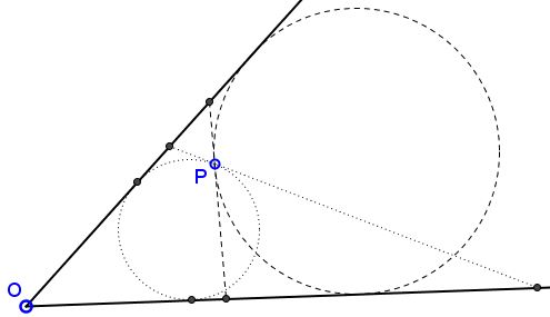 Triangle of Minimum Perimeter - solution, Step 3