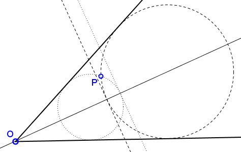 Triangle of Minimum Perimeter - solution, Step 4