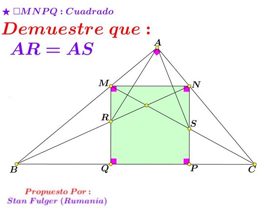 Stan Fulger's Observation in Right Triangle, source