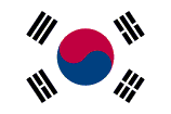 the flag of South Korea