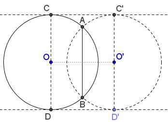 diameter is the longest chord based on symmetry