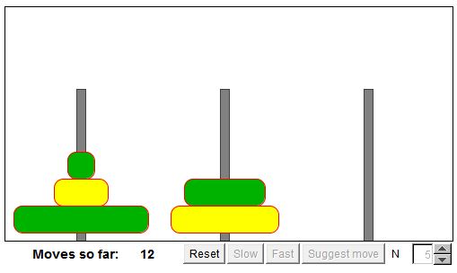 Towers of Hanoi puzzle