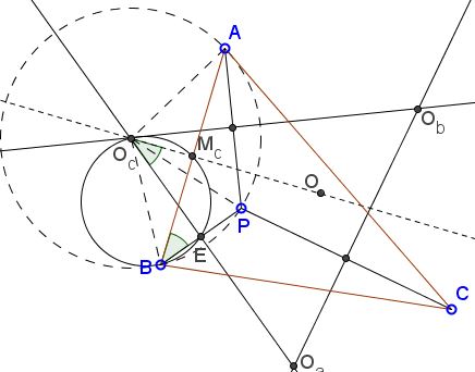 Centroids and circumcenters - proof of lemma