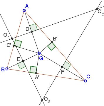 Centroids and circumcenters - proof
