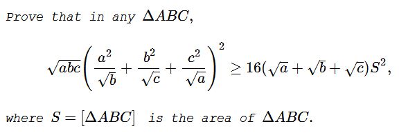 A  Cyclic Inequality in Triangle II