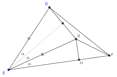Proof of Lemma towards Morley's trisector theorem