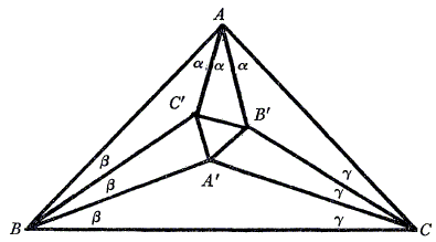 Webster's proof of Morley's theorem, #1