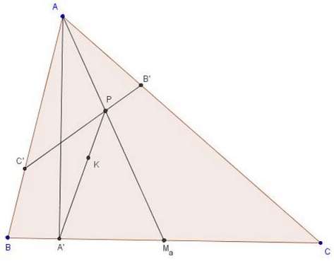 Nikolin's symmedian characterization