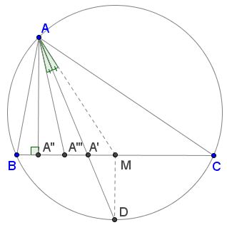 A One-Sided Inquality in Triangle, solution