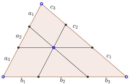 Pleasant Proportions in Triangle - problem