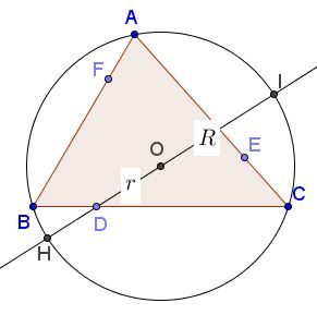 Two Triangles Sharing the Circumcenter - solution