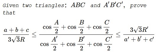 Two-Triangle  Inequality II