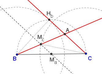 Triangle from a, m_c, and h_b - solution