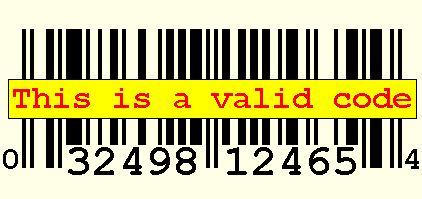 Barcode magic - an exercise in modulo arithmetic