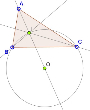 Circumcenter On Angle Bisector