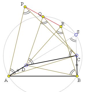 Problem in equilic quadrilateral