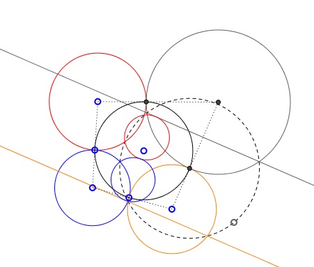 Four Touching Circles