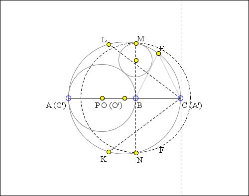 Tangent Circles and an Isosceles Triangle