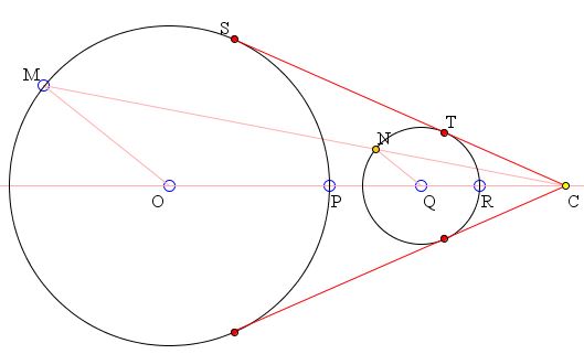 Common Tangents to Two Circles II