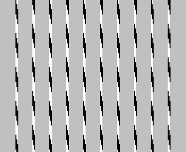 Twisted cord illusion