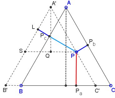 Viviani's theorem, Nelsen's proof
